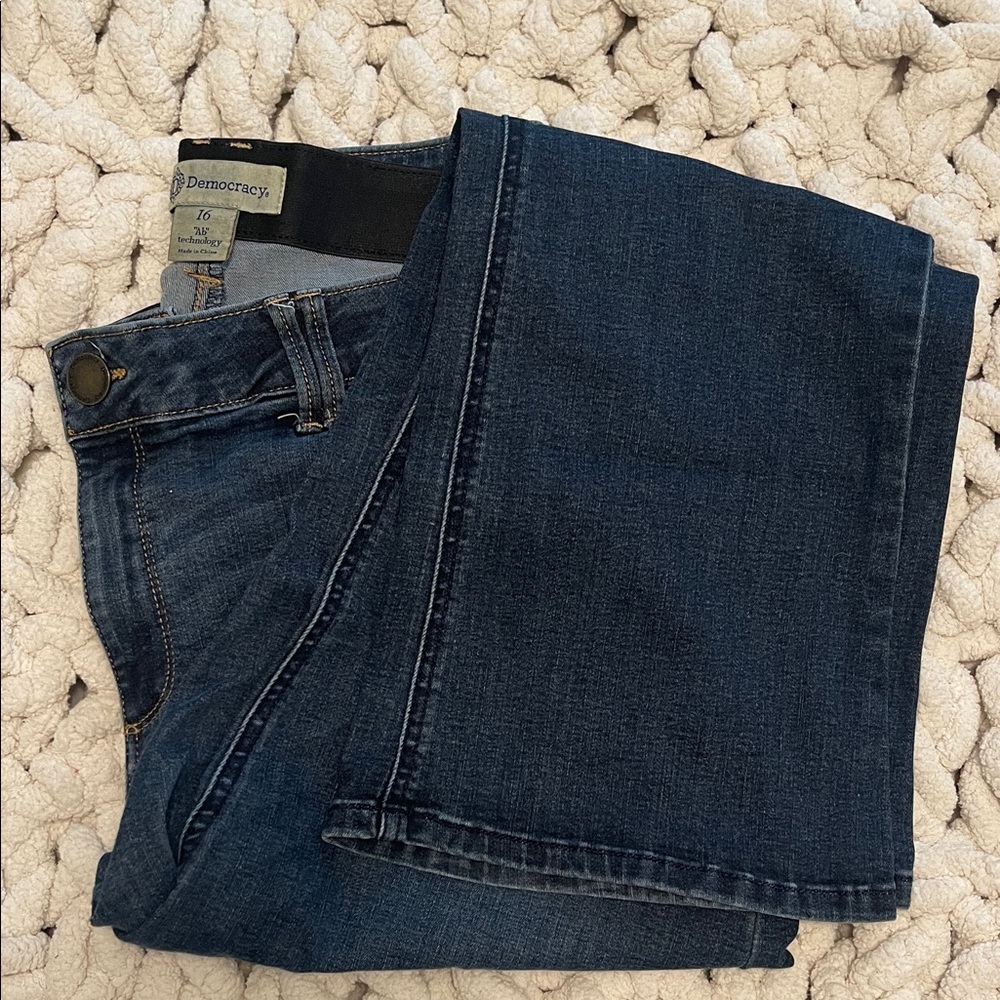 Democracy Women's Indigo Boot Cut Jeans